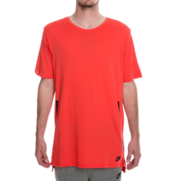 Nike Other - Nike The Nike Tee drop tail bonded mesh Athletic Training Running T-Shirt Top XL